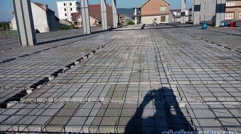 Hình ảnh mới nhất về công trình sàn bê tông siêu nhẹ tại Bắc Từ Liêm