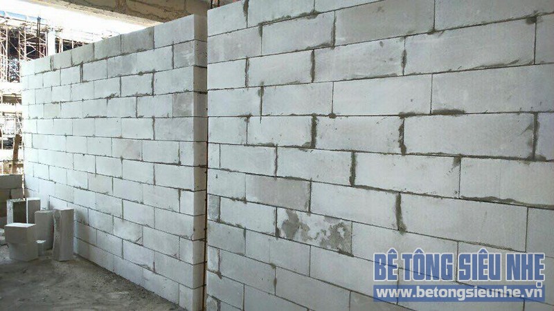 Hướng dẫn cách thi công gạch bê tông nhẹ khi xây nhà