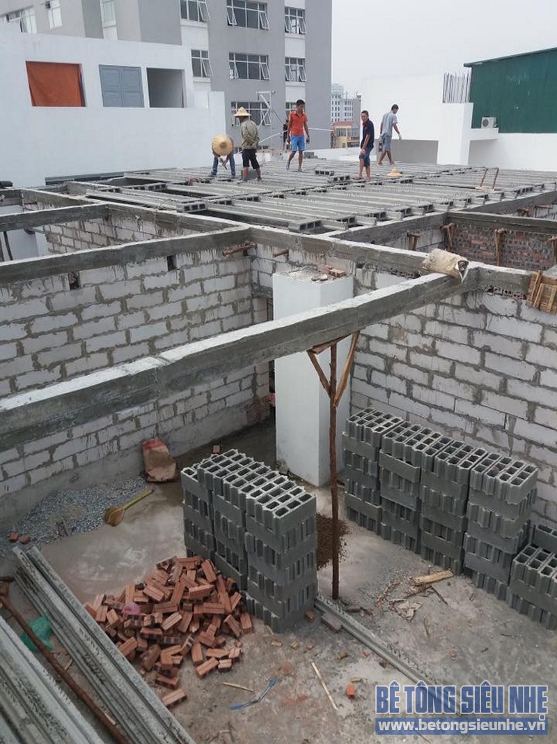 Công trình thi công sàn bê tông nhẹ nhà xưởng tại Tiền Thắng, Mê Linh - 06
