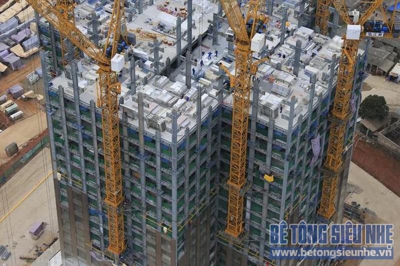 Các loại bê tông cho công trình cao tầng