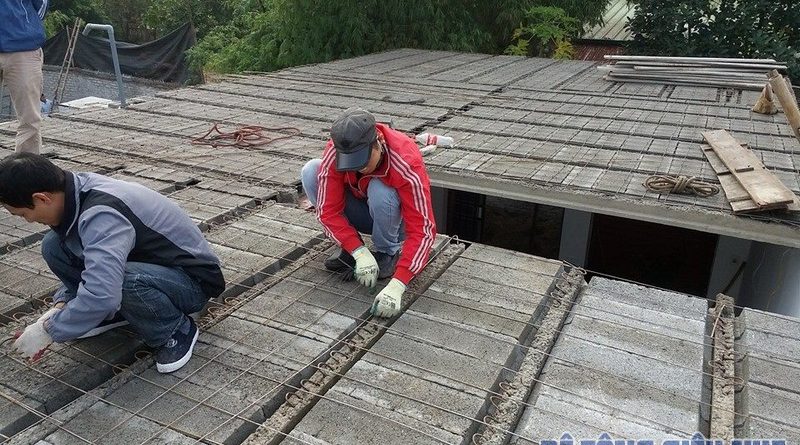 Công trình cải tạo nhà dân dụng bằng bê tông nhẹ tại Đông Anh