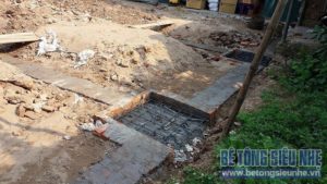 Làm móng dựng khung nhà thép tiền chế 2 tầng cho nhà xưởng tại Vĩnh Ngọc - Đông Anh