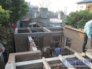 Lắp ghép sàn bê tông siêu nhẹ làm trần công trình nhà dân dụng tại Biên Giang, Hà Đông