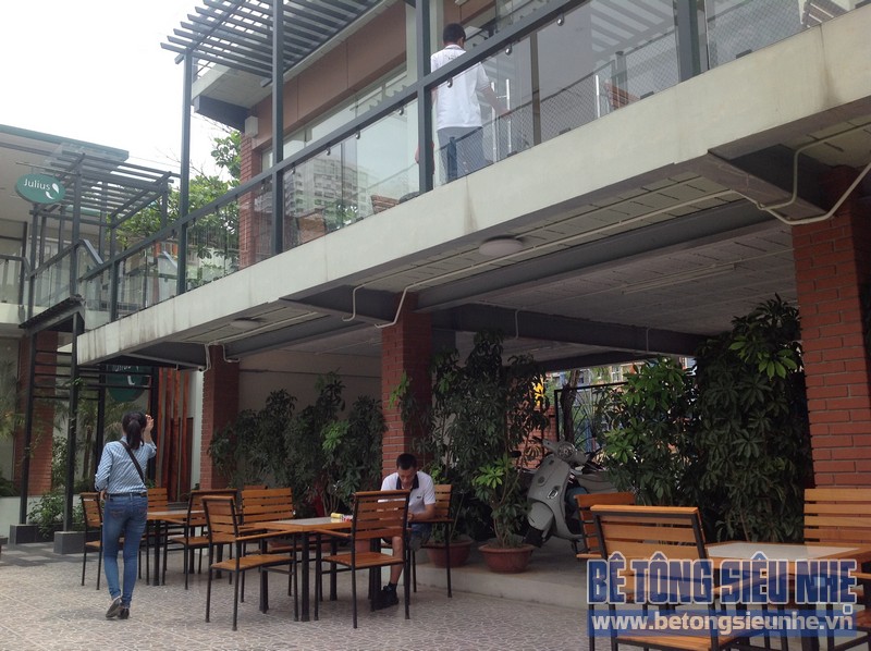 Hoàn thiện thi công quán cafe Julius phường Trung Liệt, quận Đống Đa
