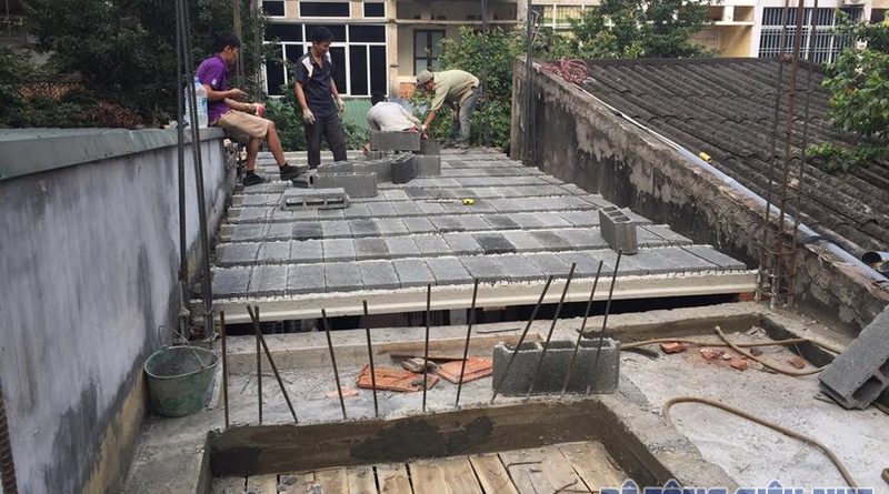 Sử dụng sàn bê tông siêu nhẹ là giải pháp hỗ trợ hữu hiệu cho các công trình xây dựng