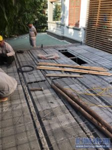 Cải tạo nhà phố bằng sàn bê tông nhẹ nhà anh Trinh, Cầu giấy, Hà Nội - 05