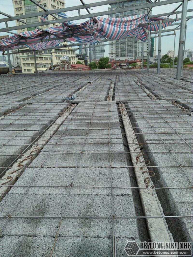 Thi công sàn bê tông nhẹ cho nhà xưởng tại Đông Anh, Hà Nội - 03