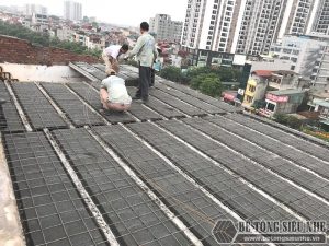 Thi công bê tông nhẹ trọn gói tại Hà Nội, công trình thực tế tại Gia Lâm - 06