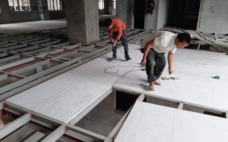 Ưu điểm nổi bật khi thi công tấm bê tông nhẹ Ưu điểm nổi bật khi thi công tấm bê tông nhẹ