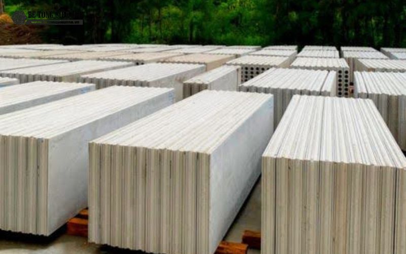 Các loại tấm panel bê tông nhẹ phổ biến
