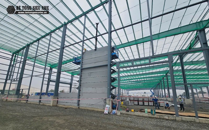 Ứng dụng thực tế của tấm bê tông nhẹ