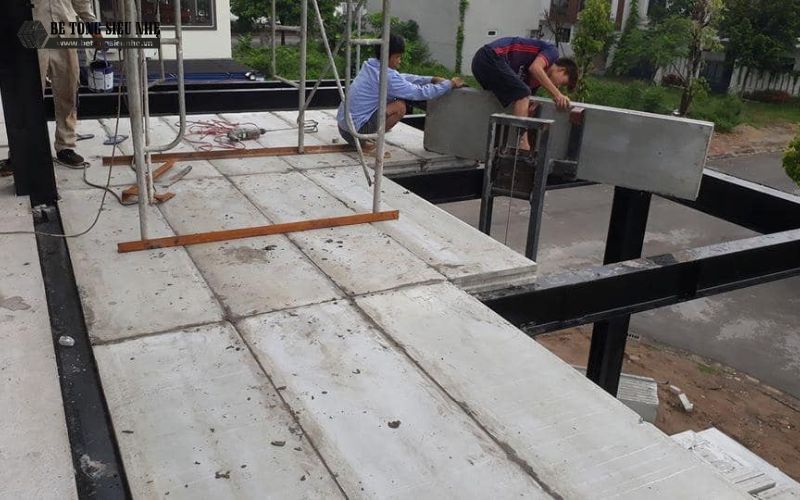 Ứng dụng tấm bê tông siêu nhẹ trong xây dựng