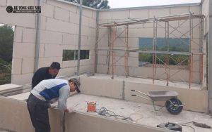 Báo giá thi công tường bê tông nhẹ
