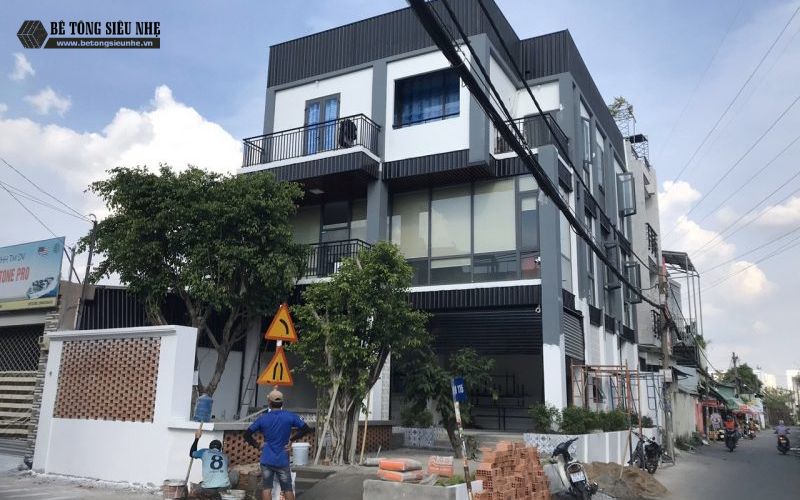 Các mẫu nhà lắp ghép bê tông nhẹ phổ biến