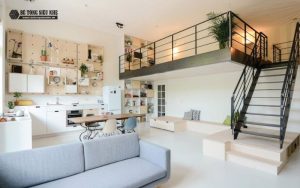 làm gác lửng bằng tấm bê tông nhẹ