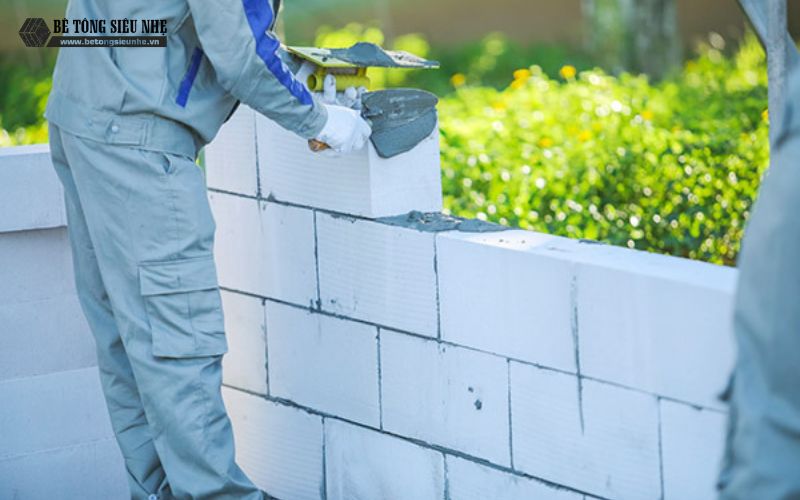 Ứng dụng của bê tông khí chưng áp trong xây dựng
