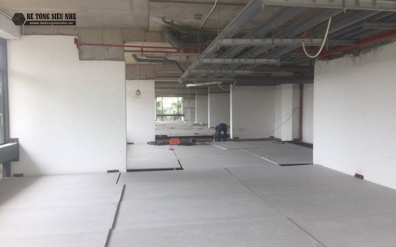 Ứng dụng của tấm bê tông nhẹ trong xây dựng gác lửng