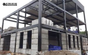 thi công nhà bằng panel bê tông nhẹ