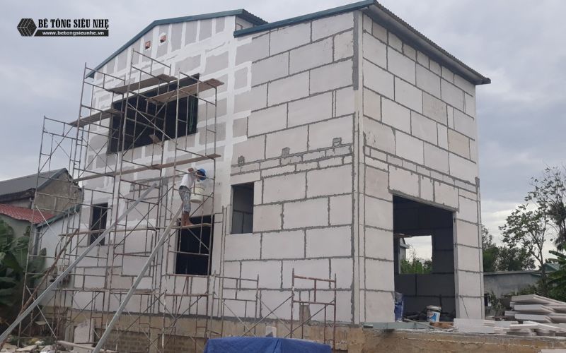 Ưu điểm vượt trội khi thi công nhà bằng panel bê tông nhẹ Ưu điểm vượt trội khi thi công nhà bằng panel bê tông nhẹ
