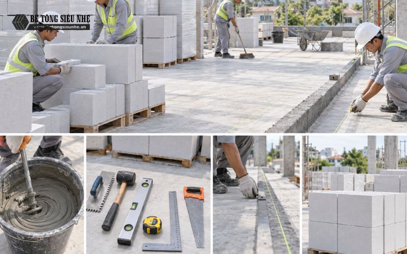 Tiêu chuẩn kỹ thuật cần tuân thủ khi thi công
