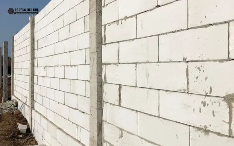 Quy cách và thông số kỹ thuật gạch AAC 600x200x150