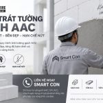 Cách trát tường gạch AAC đúng kỹ thuật, bền đẹp