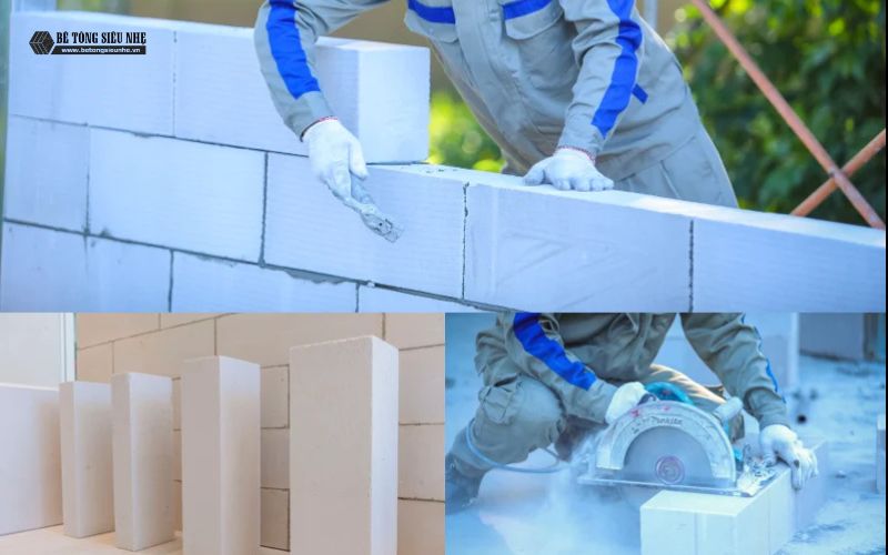 Ứng dụng của gạch AAC Viglacera