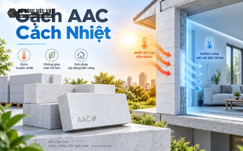 gạch aac cách nhiệt