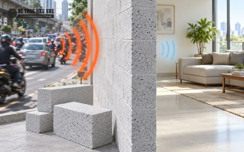 Gạch AAC cách âm tốt không? Gạch AAC cách âm tốt không?
