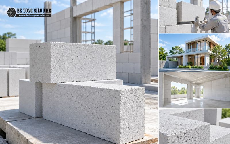 Ưu điểm bền vững của gạch AAC trong xây dựng 