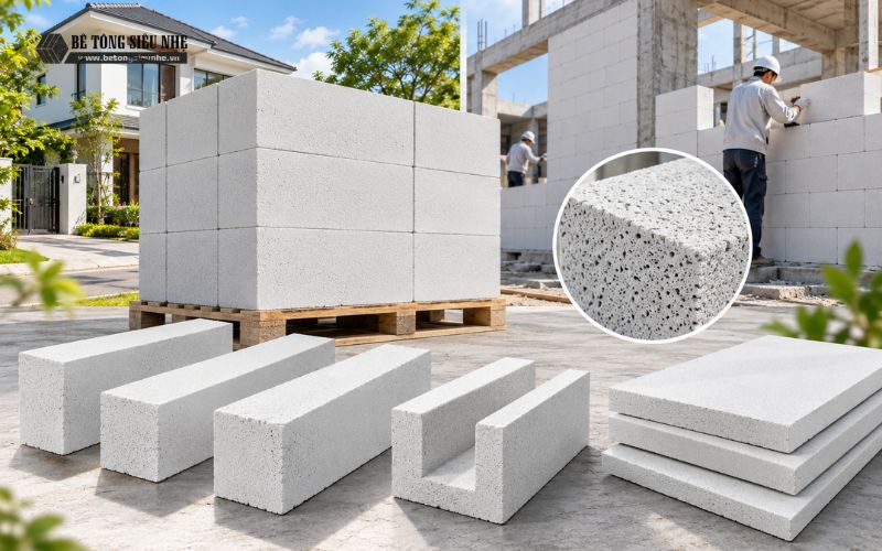 Các loại gạch và kích thước phổ biến trên thị trường