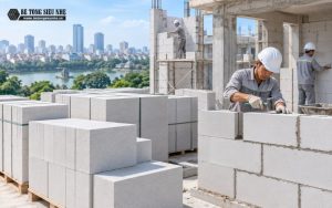 gạch bê tông khí chưng áp Hà Nội