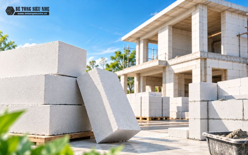 yếu tố ảnh hưởng đến chi phí xây nhà bằng gạch AAC