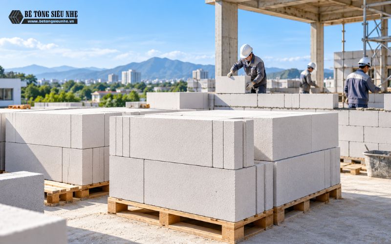 báo giá gạch aac số lượng lớn