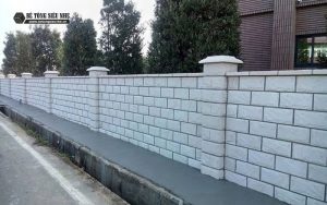 xây tường bằng gạch aac