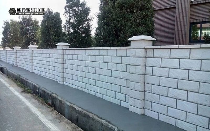 xây tường bằng gạch aac