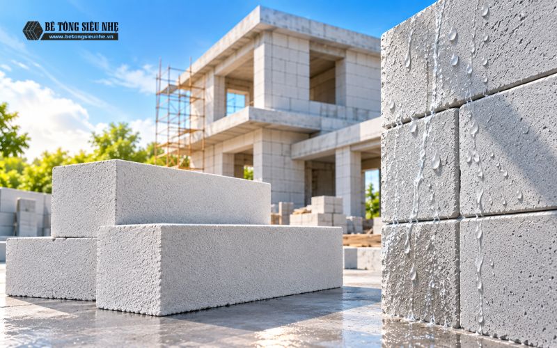 Đặc điểm kỹ thuật nổi bật của gạch AAC