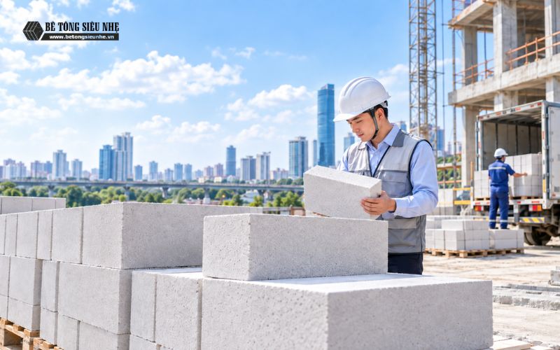 Lợi ích nổi bật khi mua gạch AAC tại Hà Nội