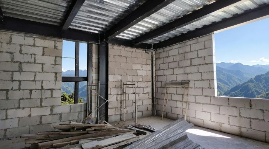 Gạch AAC xây tường bao Gạch AAC xây tường bao