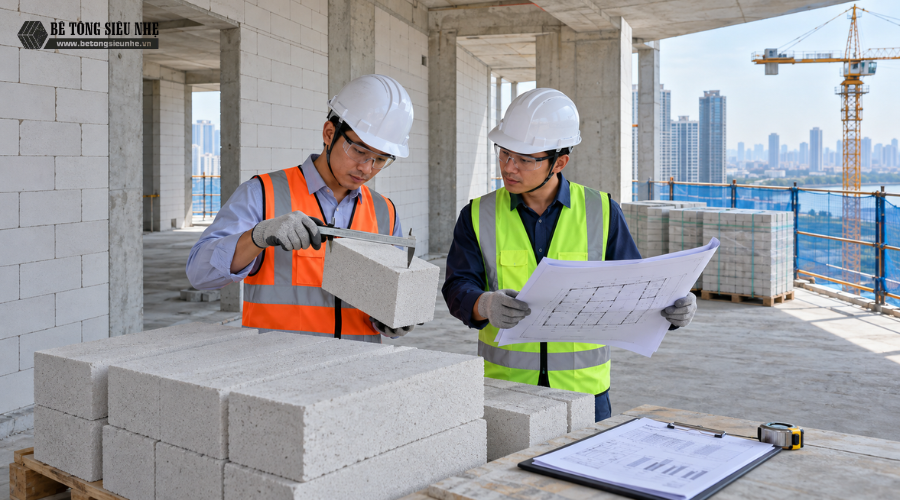Kinh nghiệm chọn gạch AAC xây nhà dân dụng từ thực tế