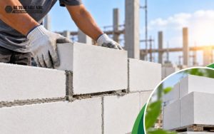 giá nhân công xây gạch AAC