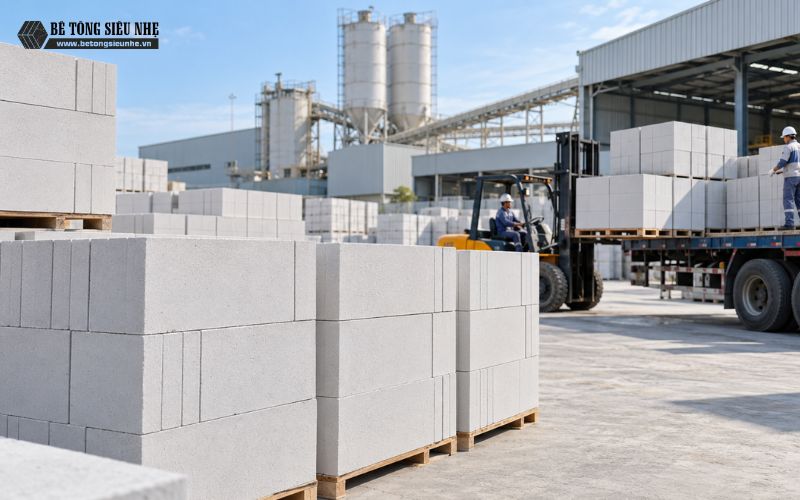 Kinh nghiệm chọn nhà cung cấp gạch AAC uy tín